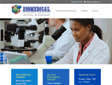 Tablet Screenshot of biomedicaljm.com